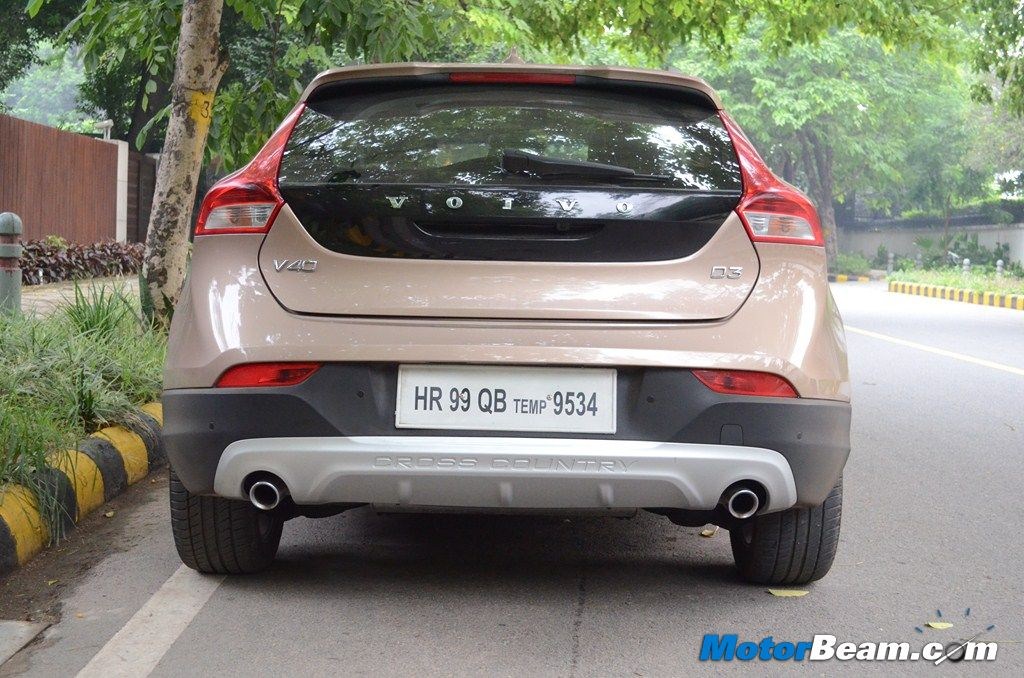Volvo V40 Cross Country Test Drive Rear