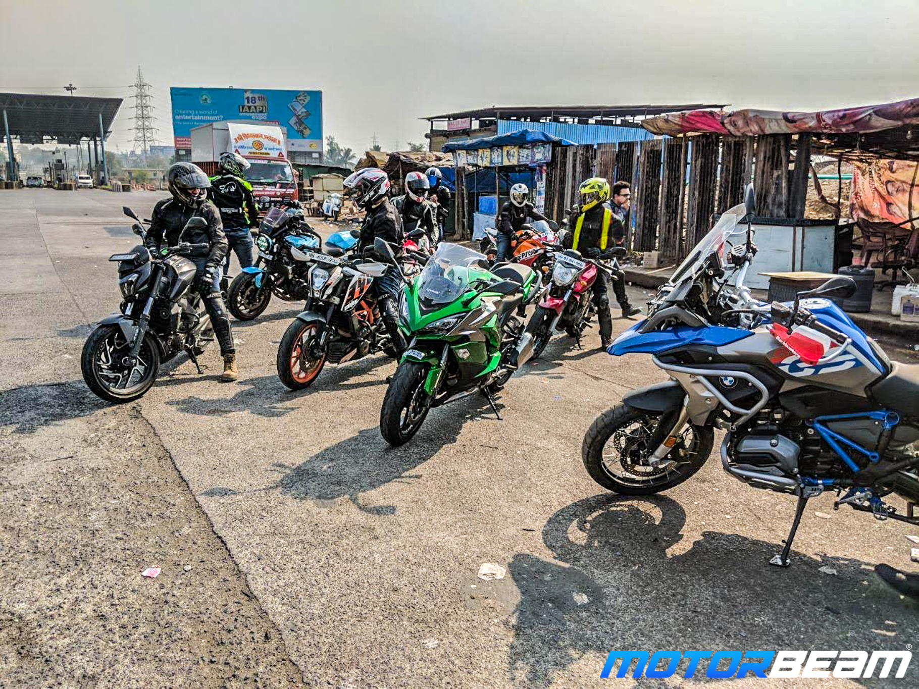 Weekend Ride Regrouping
