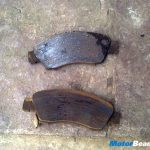 Worn Brake Pads