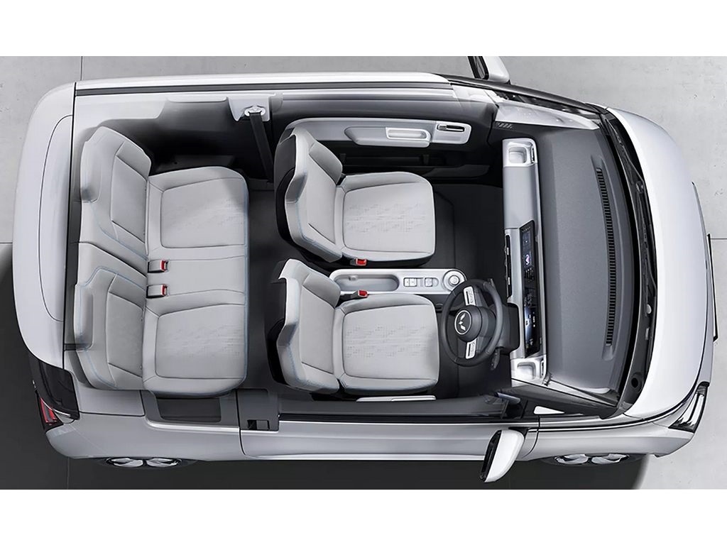 Wuling Air EV Interiors Top