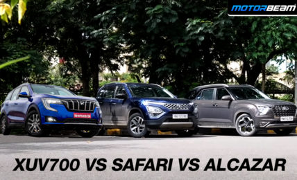 XUV700 vs Safari vs Alcazar