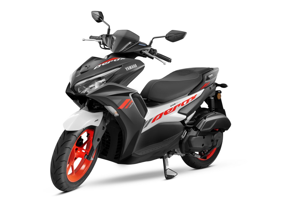 Yamaha Aerox 155 Grey Vermillion