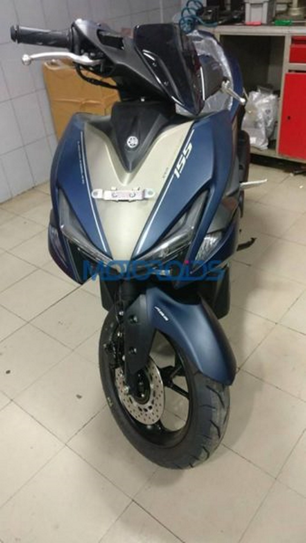 Yamaha Aerox 155cc Scooter Spotted