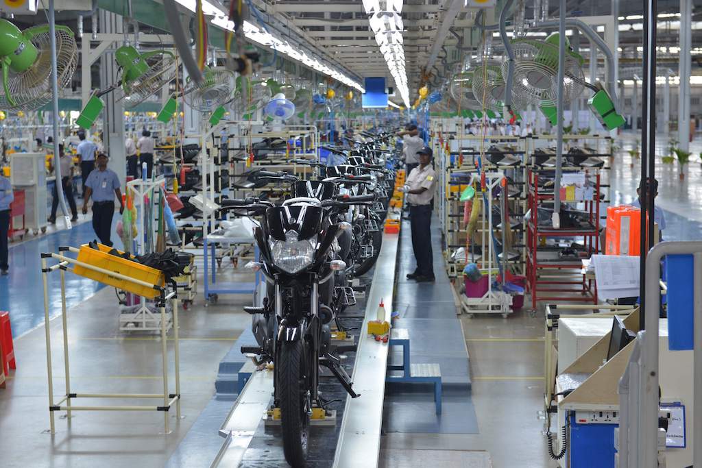 Yamaha Chennai Plant Production Line