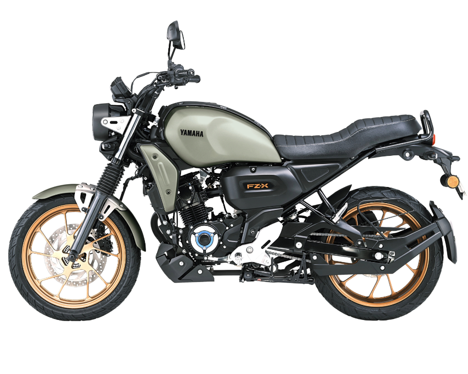 Yamaha FZ-X Hybrid side