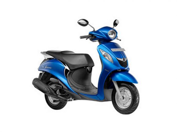 Yamaha Fascino Tuxedo Blue Price