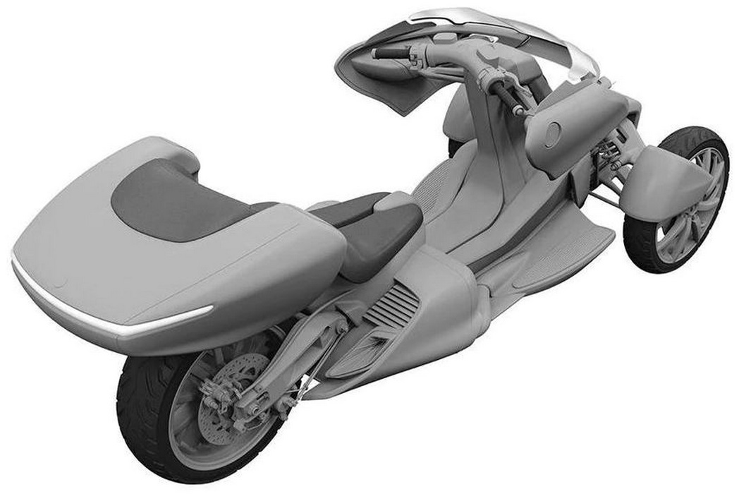 Yamaha Hybrid Trike Concept Features