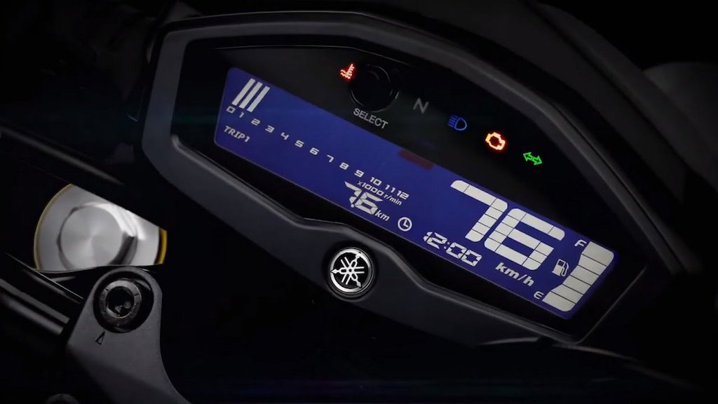 Yamaha M-Slaz Instrument Cluster Teaser