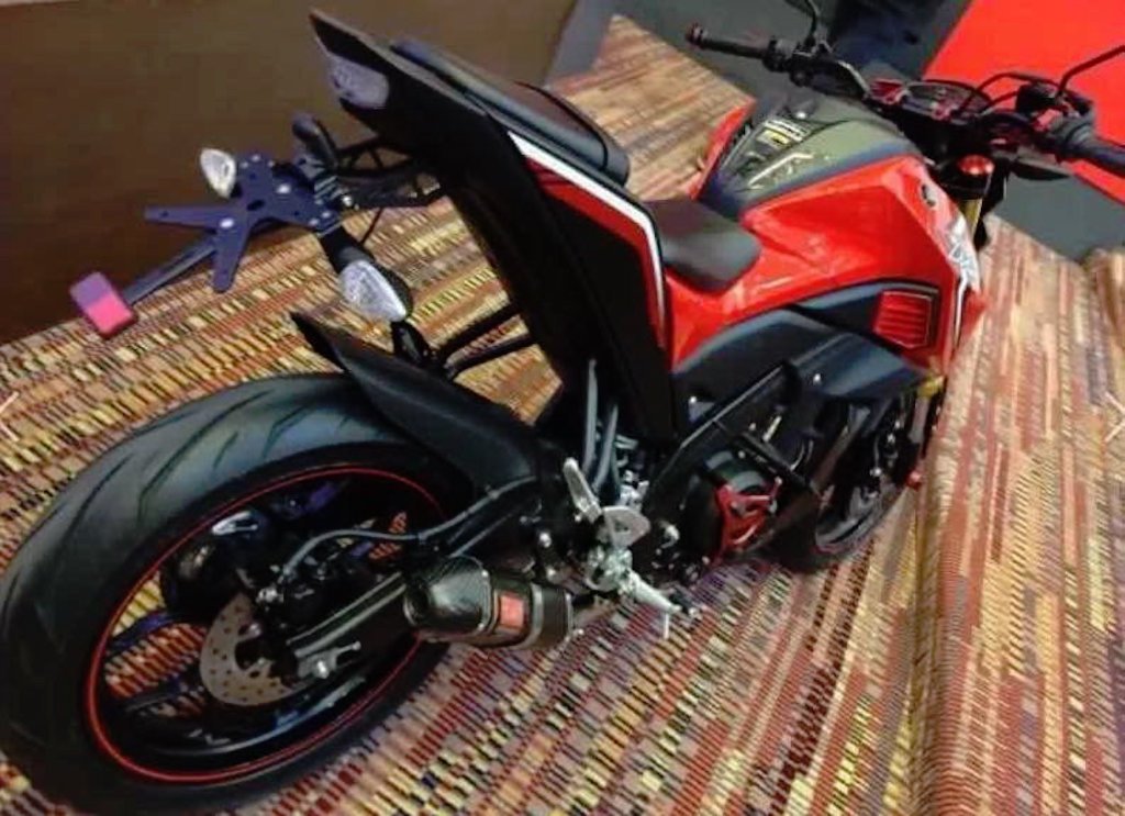 Yamaha M-Slaz Rear Leaked