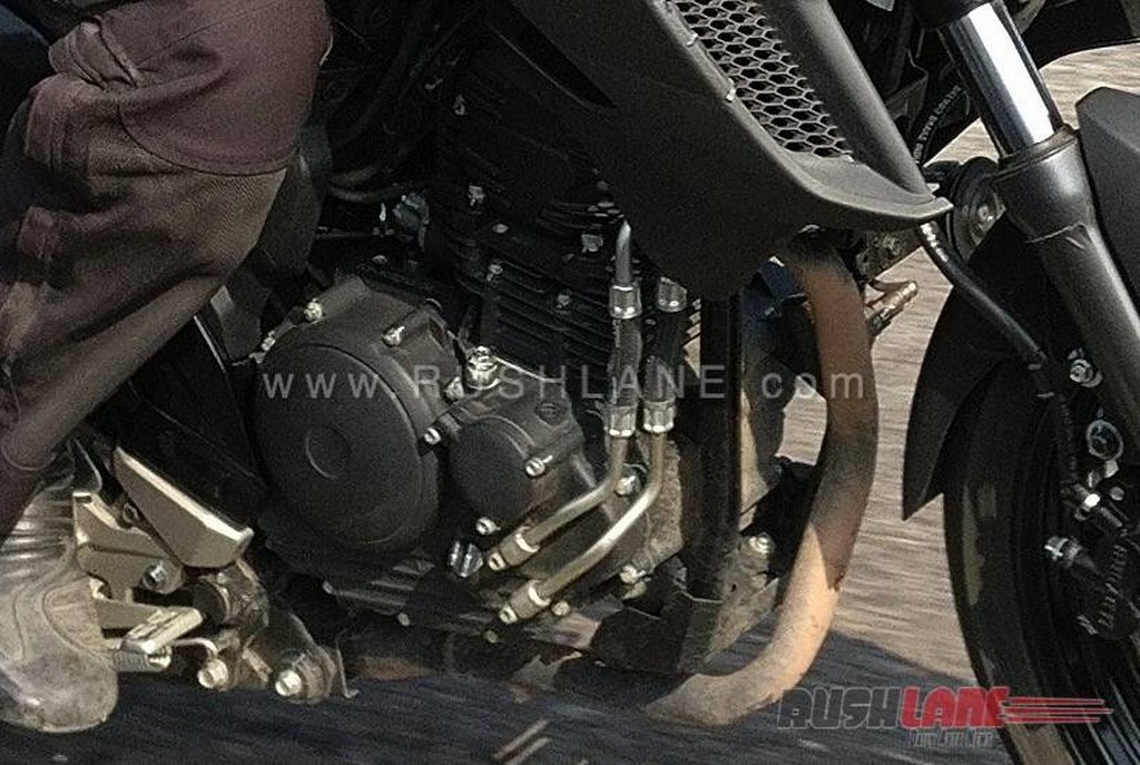 Yamaha Naked Spied Engine