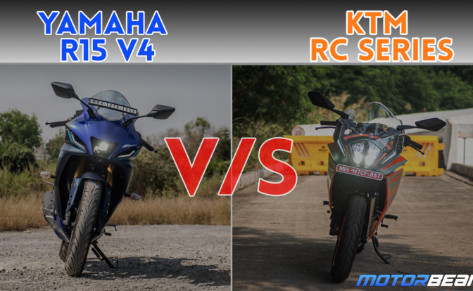 Yamaha R15 V4 vs KTM RC 125