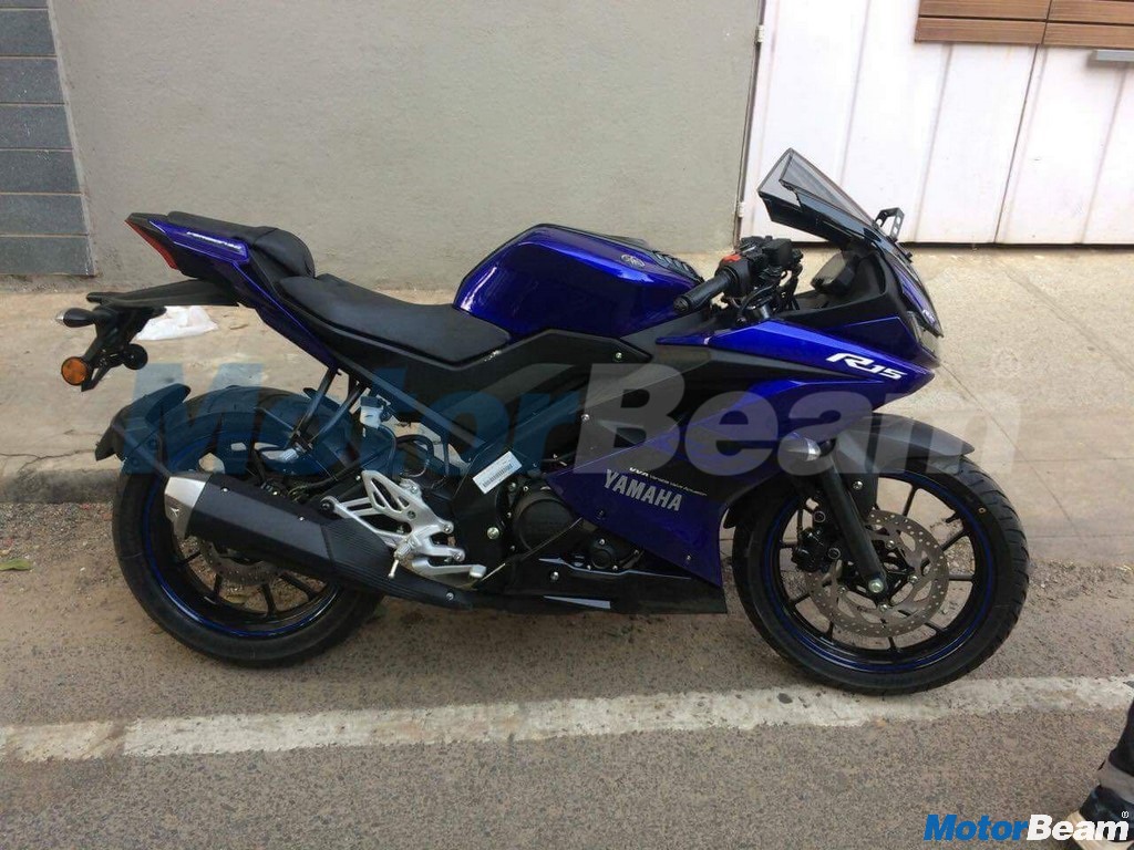 Yamaha R15 v3 Side Profile Spied