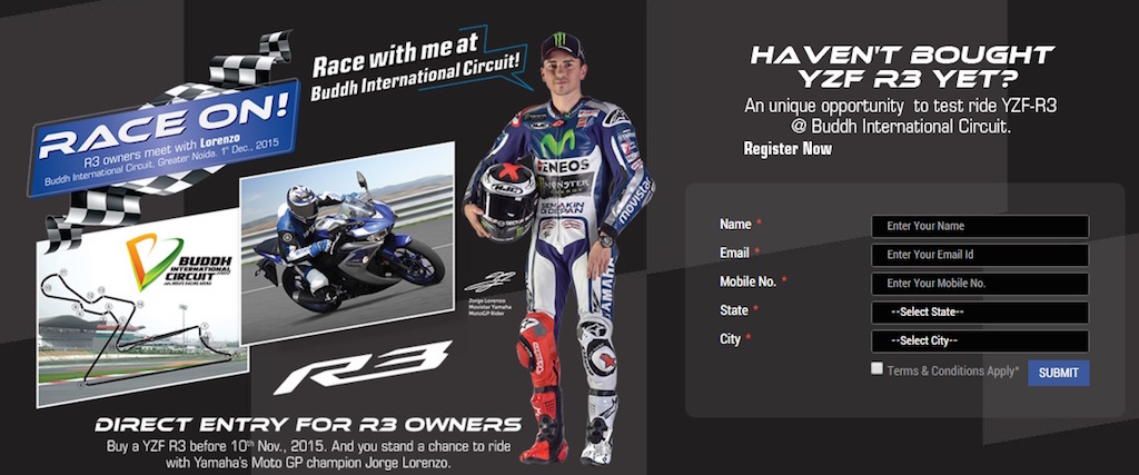 Yamaha R3 Lorenzo