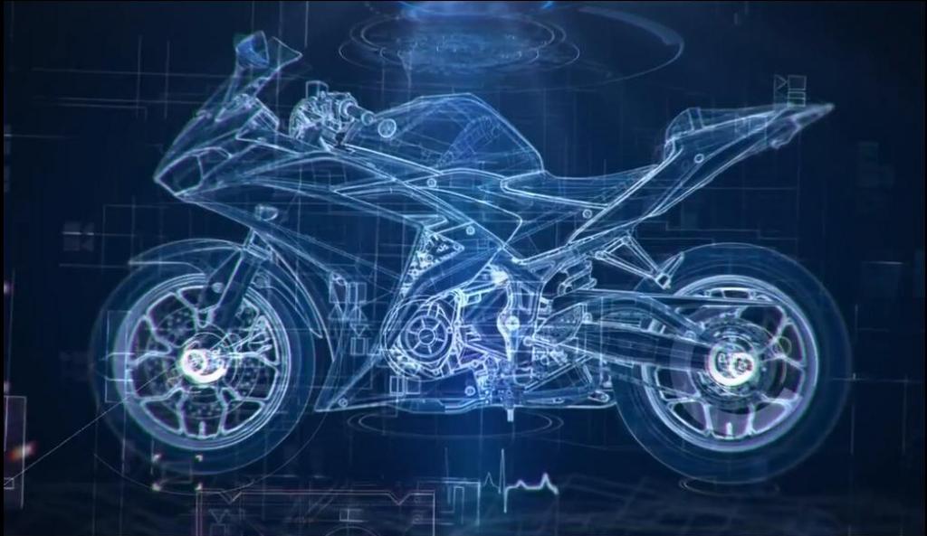 Yamaha R3 Tease Drawing