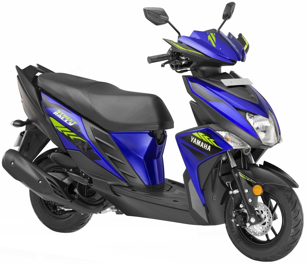 Yamaha Ray ZR Street Rally Blue Colour