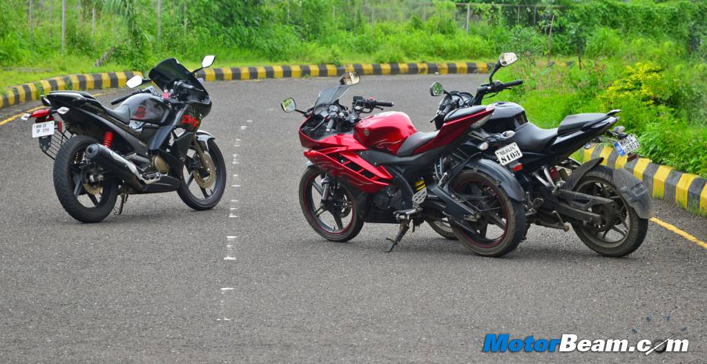 ZMR vs 200 NS vs R15 Performance