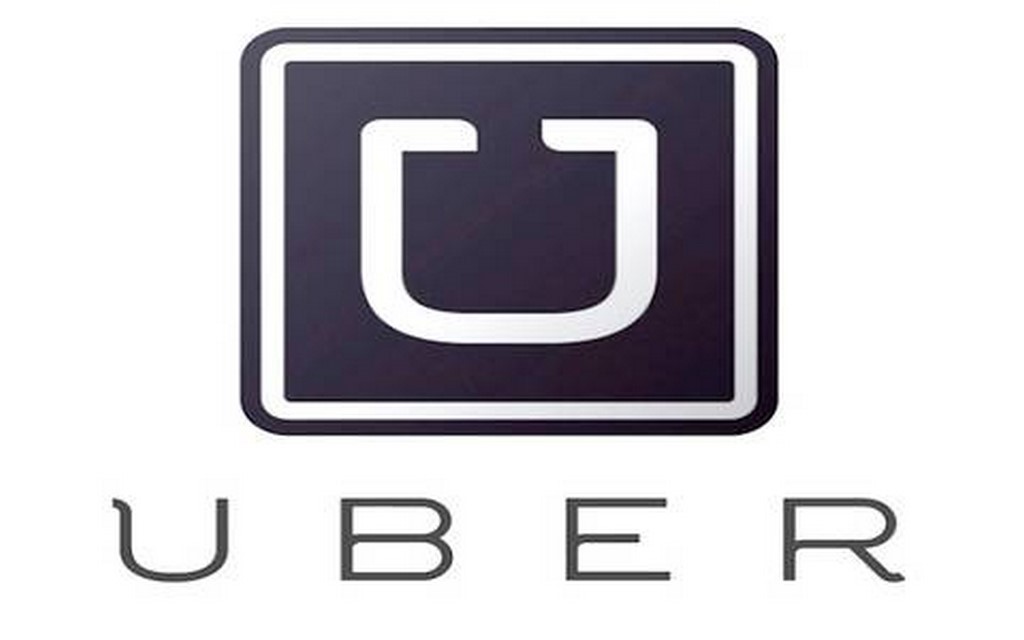 uber logo white